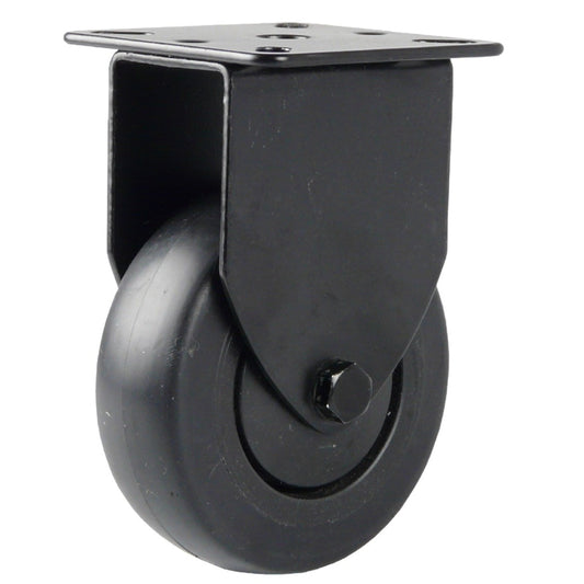 50 mm - Zwart bokwiel voor meubel en interieur